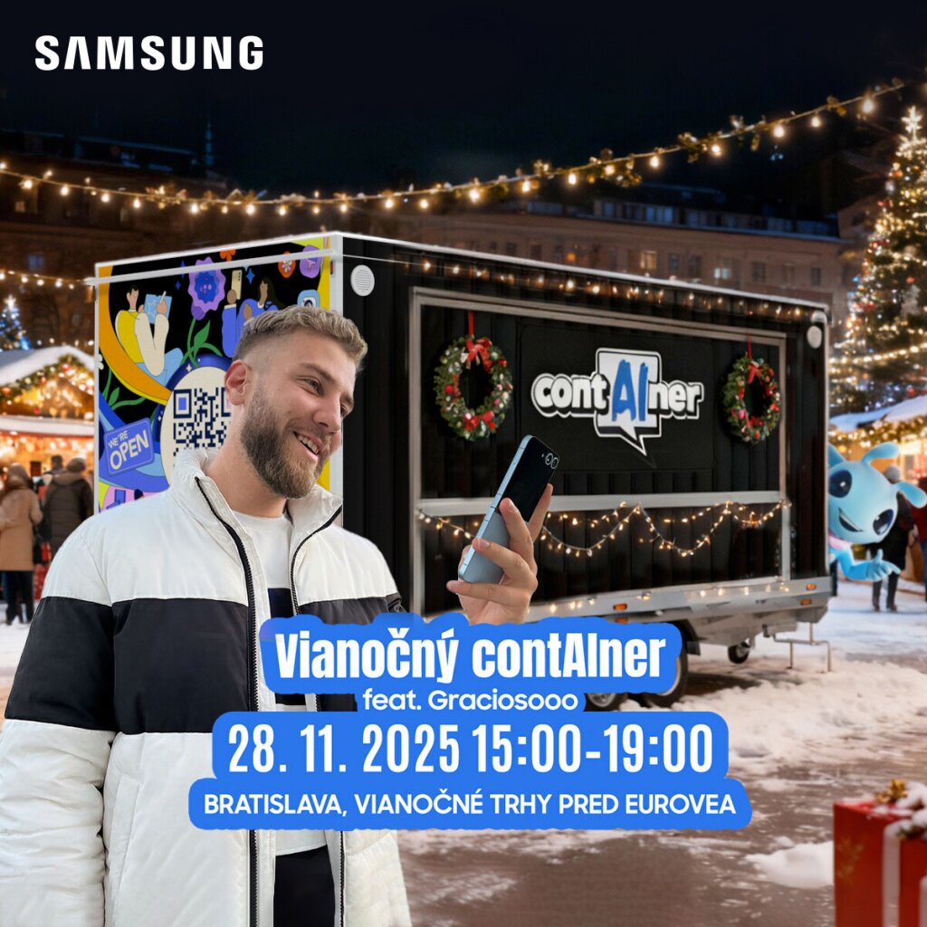 Samsung Vianočný contAIner feat. Graciosooo | EUROVEA